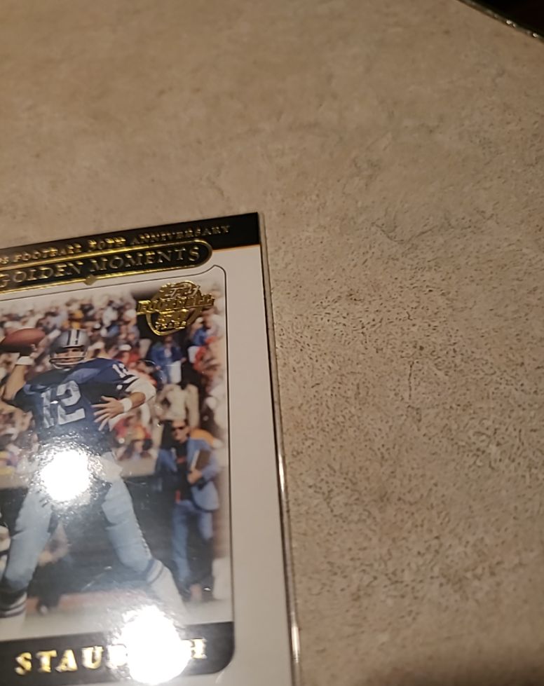 2005 Topps Golden Moments #330 Roger Staubach — front