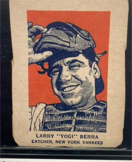 1952 Wheaties #27 Larry "Yogi" Berra — front