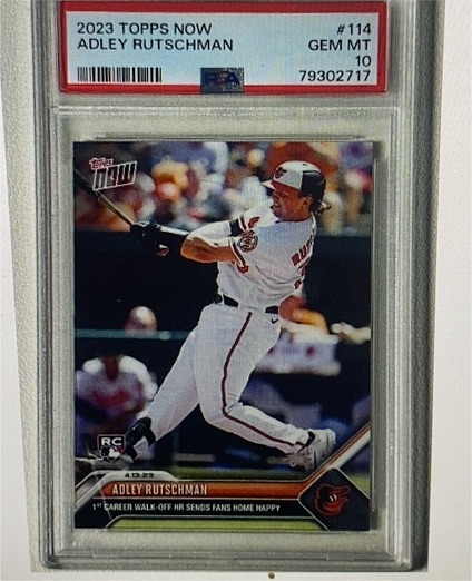 2023 Topps Now #114 Adley Rutschman — front