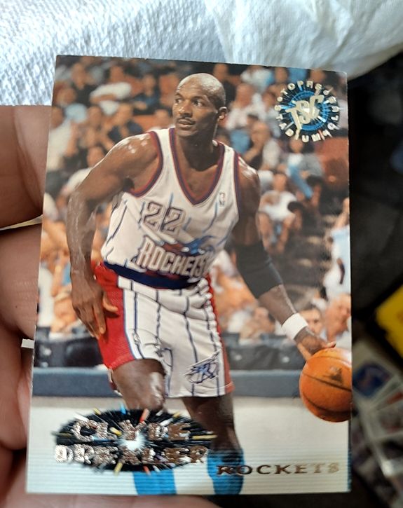 1995-96 Topps Stadium Club #268 Clyde Drexler — front