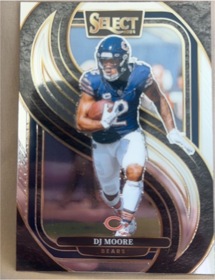 2024 Panini Select #151 DJ Moore — front