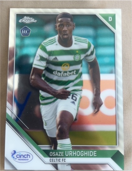 2021 Topps Chrome #D Osaze Urhoghide — front
