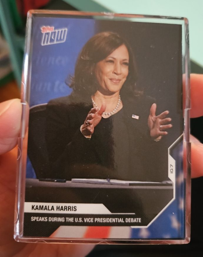 2020 Topps Now Election #5 Kamala Harris — front