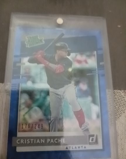 2020 Donruss Rated Prospects #RP-7 Cristian Pache — front