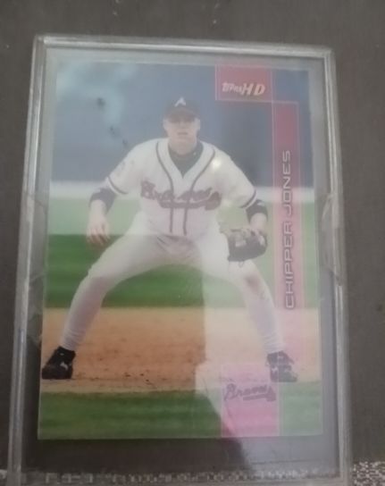 2001 Topps HD #91 Chipper Jones — front