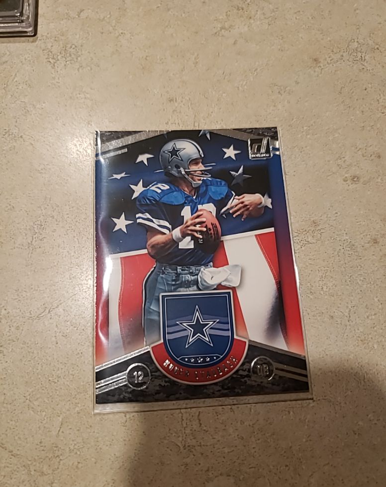 2018 Donruss Roger Staubach — front