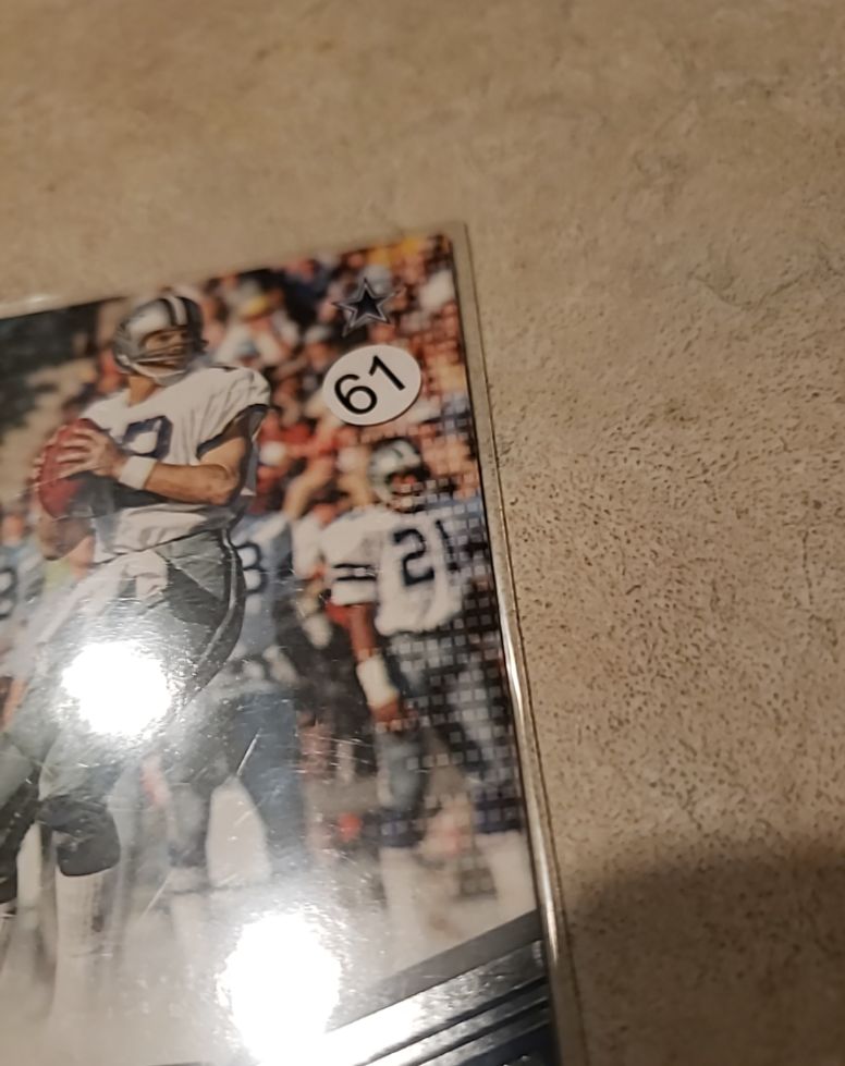 1990 Pro Set #61 Troy Aikman — front