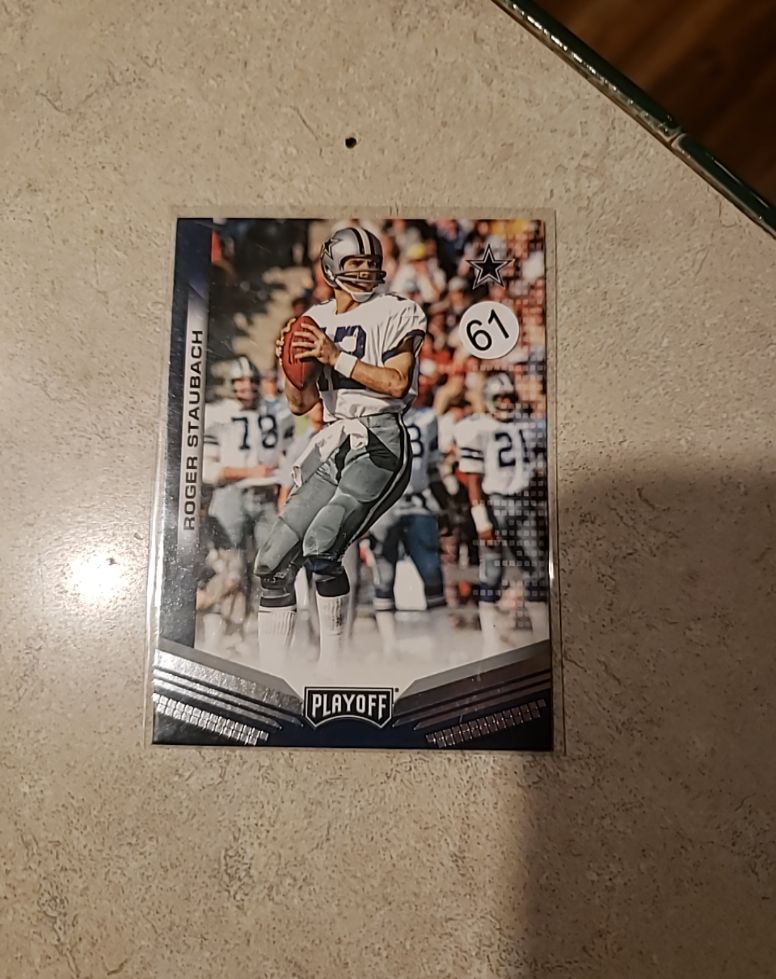 2019 Panini Playoff #199 Roger Staubach — front