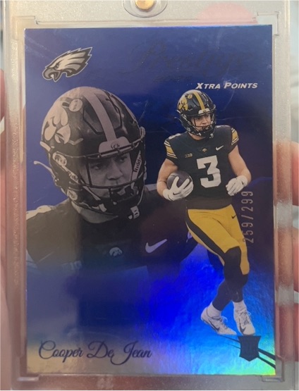 2024 Panini Prestige #317 Cooper DeJean — front