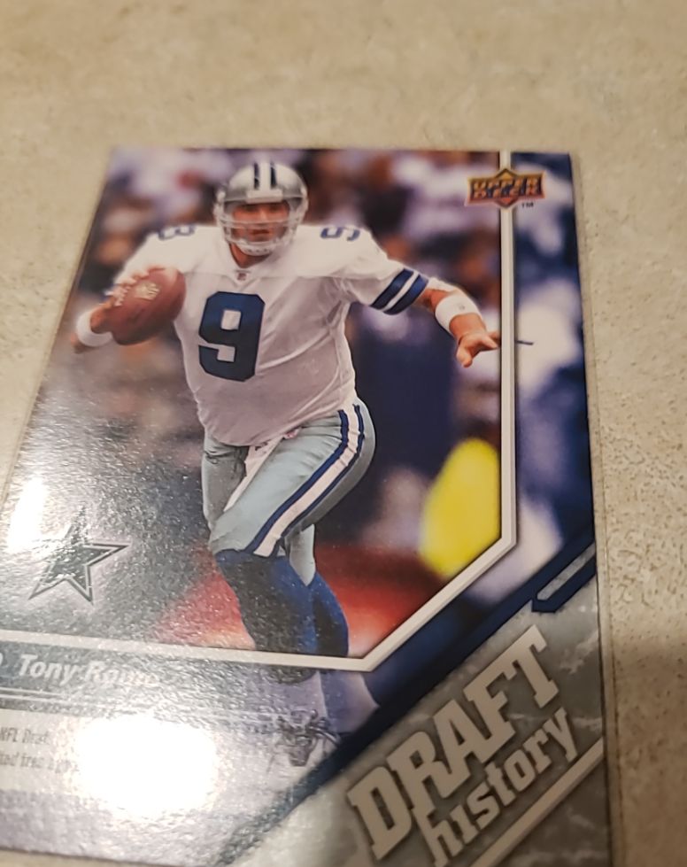 2009 Upper Deck Draft Edition #184 Tony Romo — front