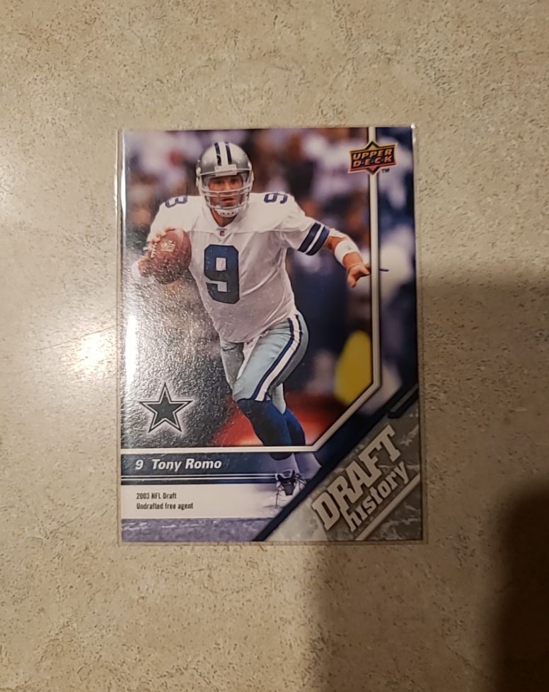 2009 Upper Deck Draft Edition #156 Tony Romo — front