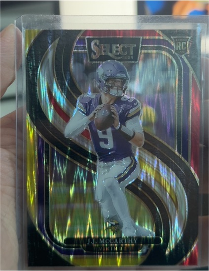 2024 Panini Select Premier Level #134 J.J. McCarthy — front