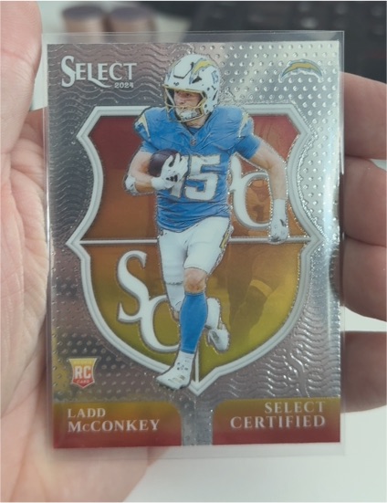 2024 Panini Select #16 Ladd McConkey — front