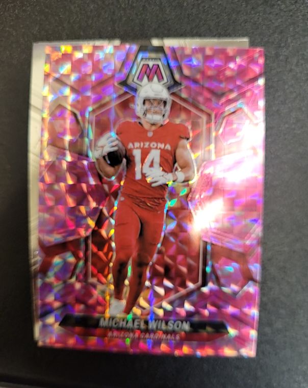 2024 Panini Mosaic #3 Michael Wilson — front