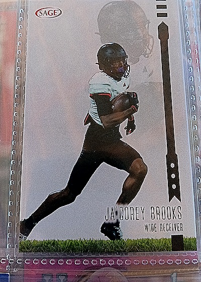 2025 Sage High Series #186 Ja'Corey Brooks Louisville Cardinals — front