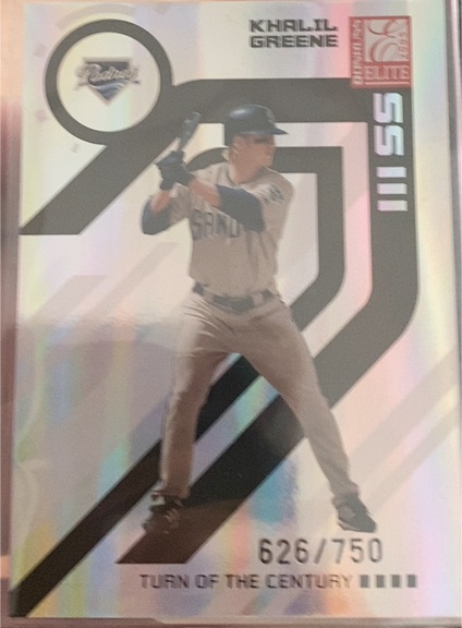 2005 Donruss Elite Turn of the Century #111 Khalil Greene — front
