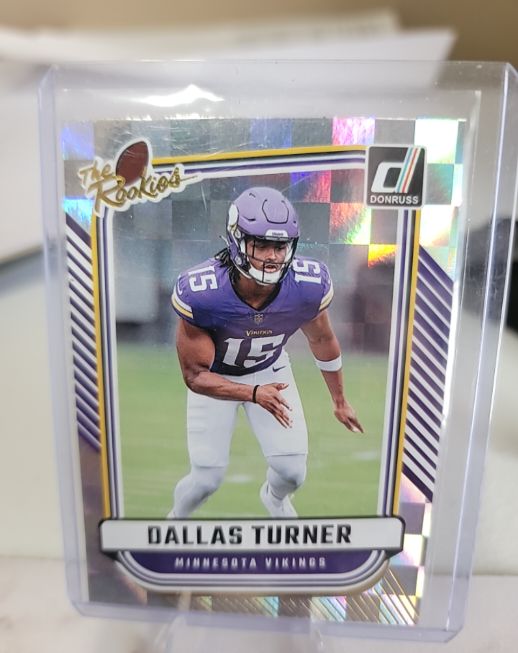 2024 Donruss The Rookies #TR-9 Dallas Turner — front