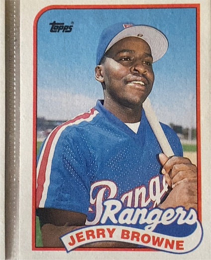 1989 Topps #532 Jerry Browne — front