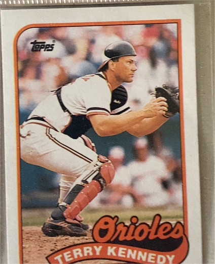 1989 Topps #705 Terry Kennedy — front
