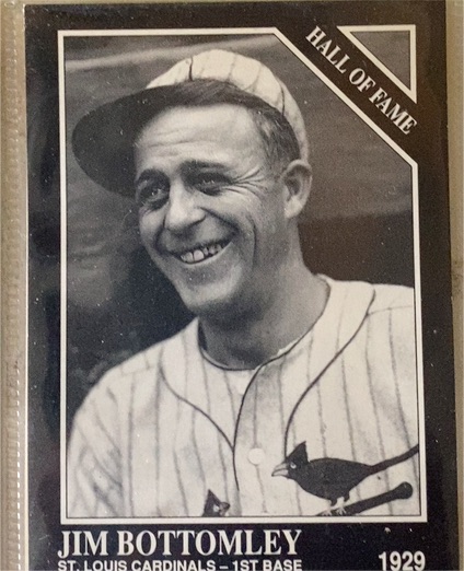 1991 Conlon Collection #22 Jim Bottomley — front
