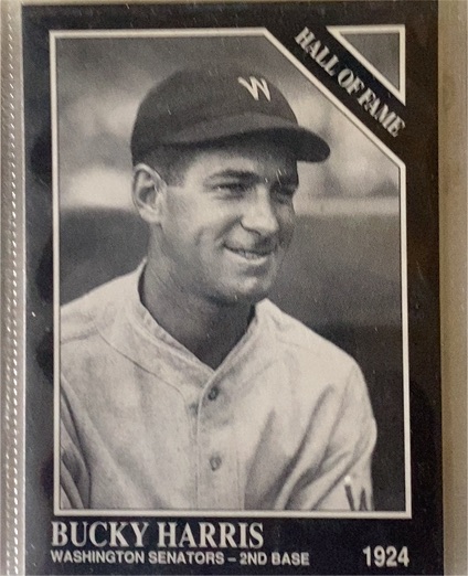 1991 The Sporting News Conlon Collection #61 Bucky Harris — front