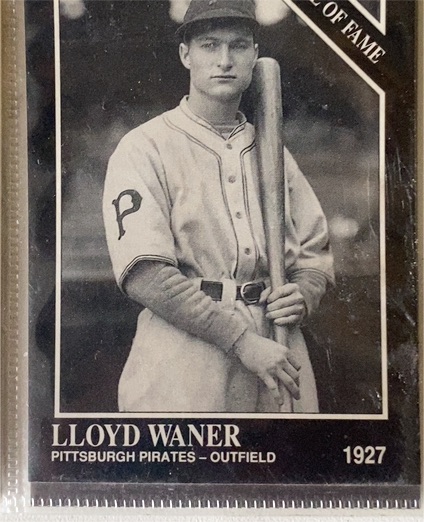 1991 Conlon Collection TSN #6 Lloyd Waner — front