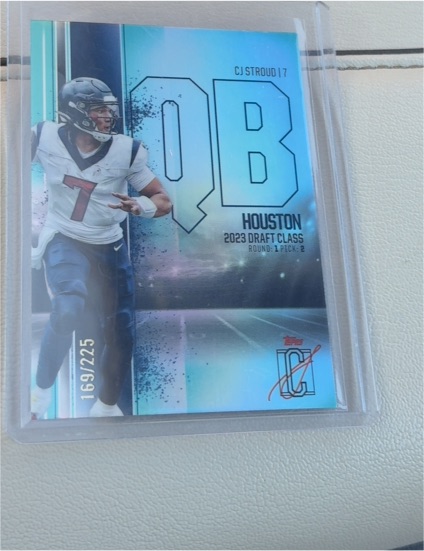 2024 Topps Signature Class #18 C.J. Stroud — front
