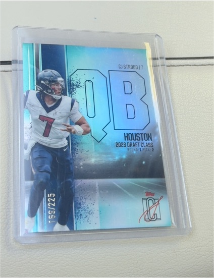 2024 Topps Signature Class #18 C.J. Stroud — front