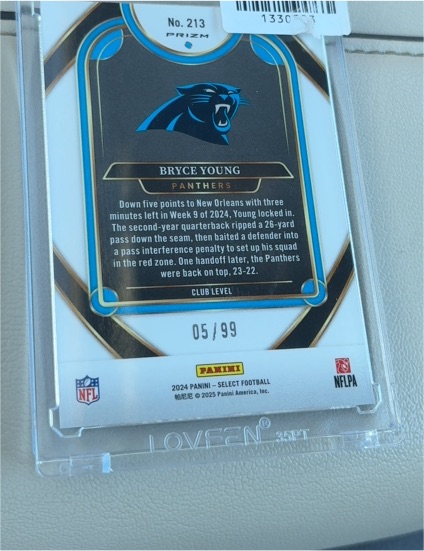 2024 Panini Select #213 Bryce Young — front
