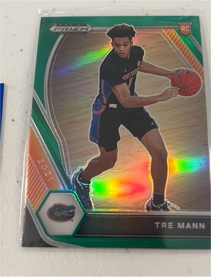 2021-22 Panini Prizm Draft Picks #21 Tre Mann — front