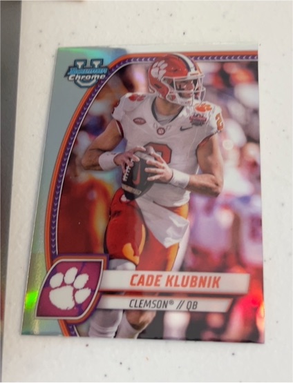 2024 Bowman Chrome University #35 Cade Klubnik — front