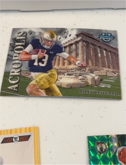 2024 Bowman Chrome University Acropolis #A-2 Riley Leonard — front