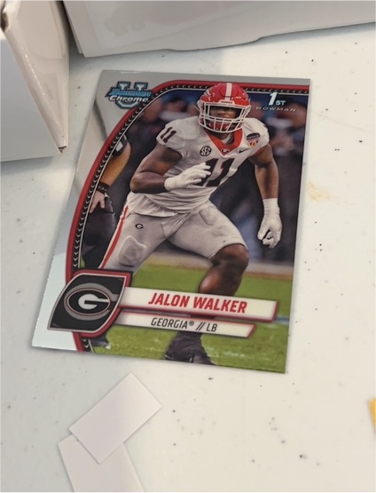 2024 Topps Bowman Chrome #89 Jalon Walker — front