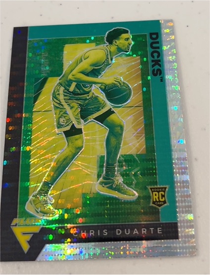 2021-22 Panini Chronicles Draft Picks Flux #243 Chris Duarte Rookie — front