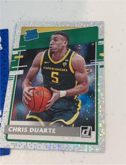 2021-22 Panini Chronicles Draft Picks Donruss Rated Rookie #43 Chris Duarte — front