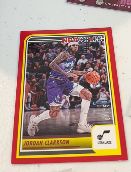 2023-24 Panini NBA Hoops #176 Jordan Clarkson — front