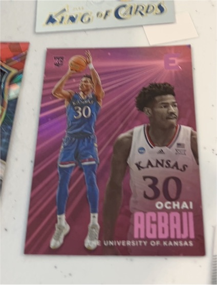 2022 Panini Chronicles Draft Picks Essentials #20 Ochai Agbaji — front