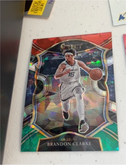 2020-21 Panini Select #55 Brandon Clarke — front
