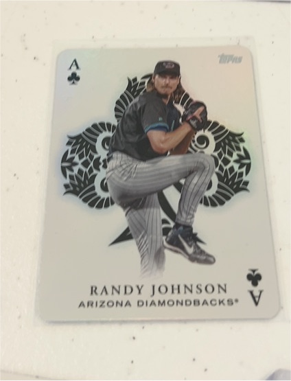 2023 Topps Series 1 All Aces #AA-4 Randy Johnson — front