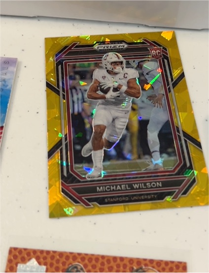 2023 Panini Prizm Draft Picks #147 Michael Wilson — front