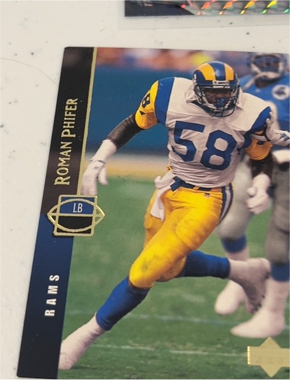 1994 Upper Deck #225 Roman Phifer Los Angeles Rams — front