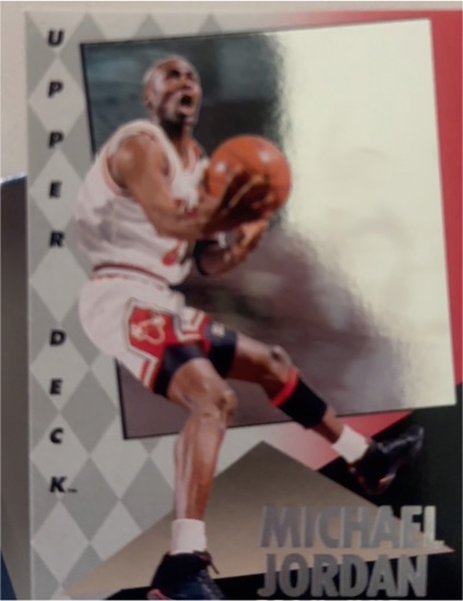 1992 Upper Deck MVP Holograms #4 Michael Jordan — front