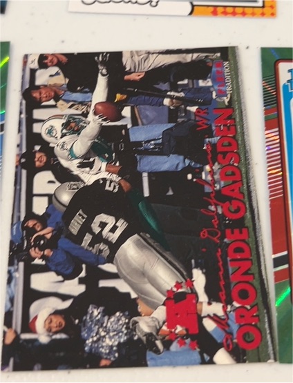 1999 Fleer Tradition #90 Oronde Gadsden — front