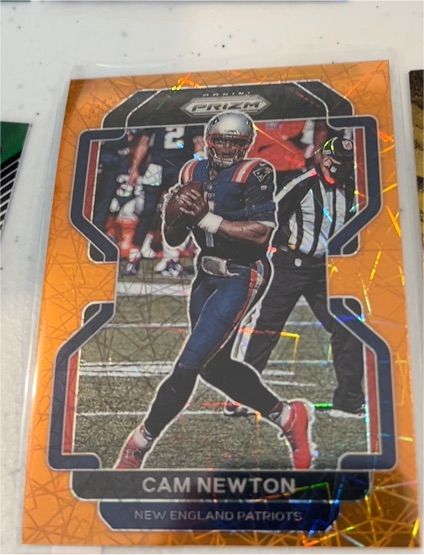 2021 Panini Prizm #96 Cam Newton — front