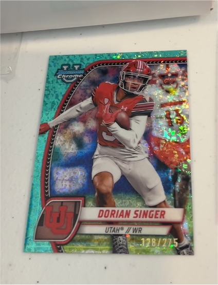 2024 Bowman Chrome University #68 Dorian Singer — front