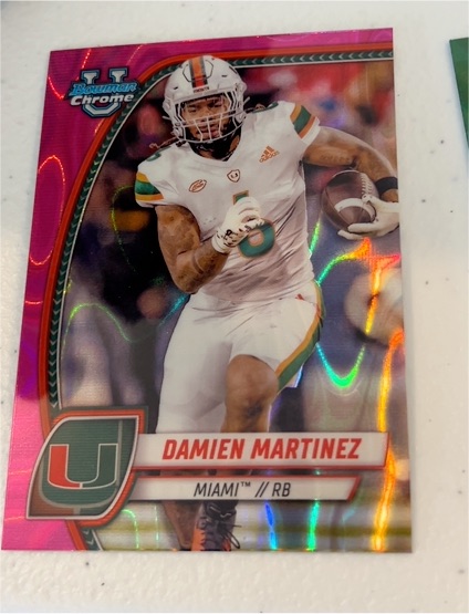 2024 Bowman Chrome University #49 Damien Martinez — front