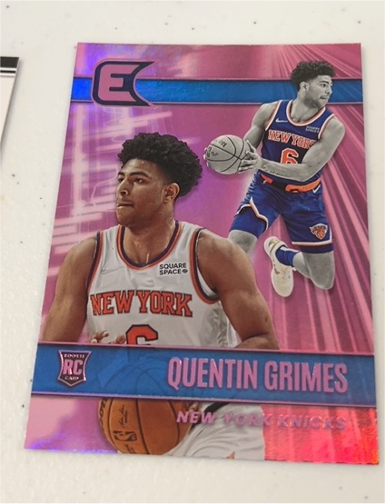 2021-22 Panini Chronicles Essentials #322 Quentin Grimes — front