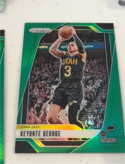 2024-25 Panini Prizm #87 Keyonte George — front