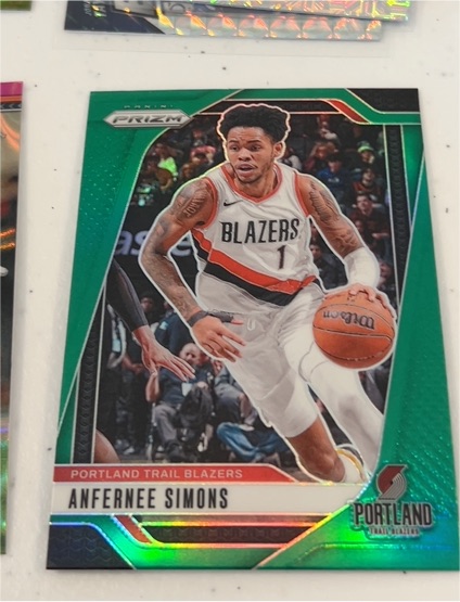 2024-25 Panini Prizm #45 Anfernee Simons — front