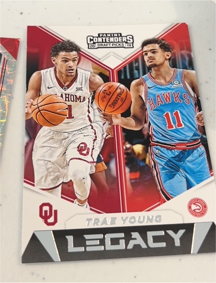 2019 Panini Contenders Draft Picks Legacy #20 Trae Young — front